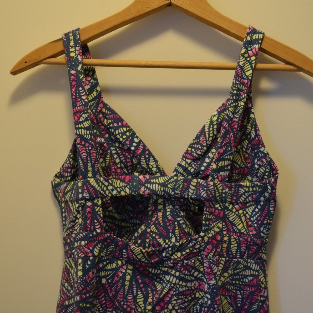 Patagonia S Minette Fun Print Sleeveless Dress - Picture 5 of 7